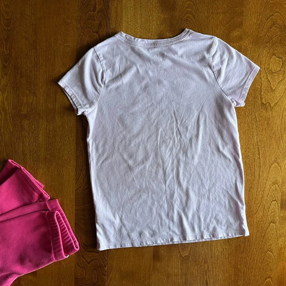 Cat & Jack tee and leggings M 7/8